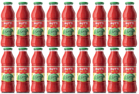 Mutti Gemüse Mutti Passata di Pomodoro al Basilico (18 x 700g) 8005110191015