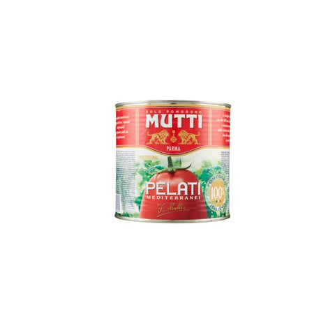 Mutti Gemüse Mutti Professional Pelati Mediterranei Mediterrane Geschälte Tomaten 2,5 Kg Gemüse italienisch Original 8005110043000