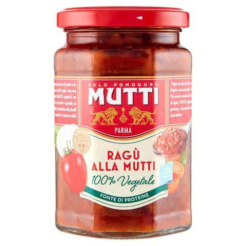 Mutti Gemüse Mutti Ragù alla MUTTI-GEMÜSE-SAUCE 280gr 24x Original italienisch inkl. Italian Gourmet Pelati 400g 8005110003769