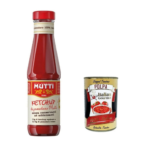 Mutti Ketchup Mutti Ketchup di Pomodoro in Vetro 100% Tomatenketchup in Glas 6x 340g italienisch Original 8005110180002