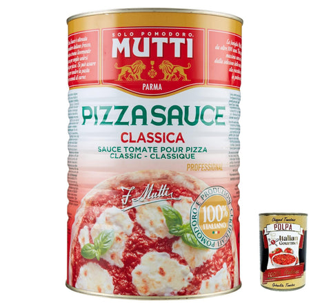 Mutti Koch- & Backzutaten 3x Mutti Pizza Sauce Classica Pizza Sauce 4.1kg Pizzasauce Classica + Italian Gourmet polkpa 400g 8005110554209