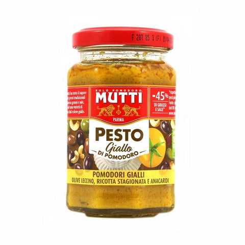 Mutti pesto Mutti Pesto di pomodoro giallo  gelbes Tomatenpesto (180g)