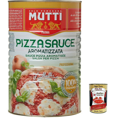 Mutti Saucen & Marinaden Mutti Pizza Sauce Aromatica Pizza Sauce Pizzasauce Aromatisch 3x 4.1kg italienisch Original 8005110551208
