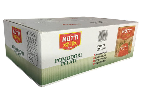 Mutti Pelati ( (ATG ) geschälte Tomaten 6 x 2500g + 6 x 1500g italienisch Original