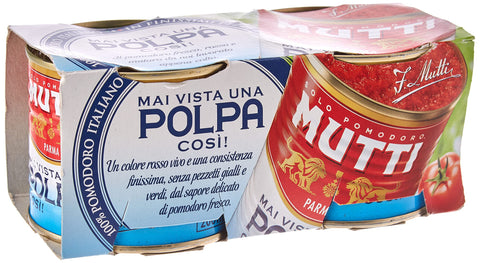 Mutti TOMATENFRUCHTFLEISCH GR 210x2 italienisch Original
