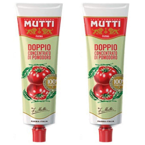 Mutti Tomatenpaste, doppelt konzentriert, 200 g, 2 Stück Original italienisch