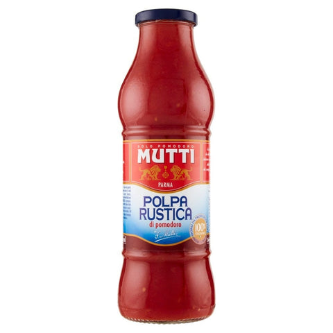 Mutti Tomatensauce Mutti Passata Rustica Rustikales Tomatenpüree 700 ml im Glas