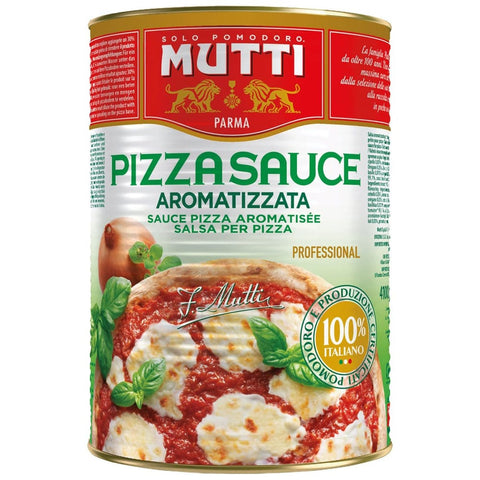 Mutti Tomatensauce Mutti Pizza Sauce Aromatizzata Gewürzt 1er Pack ( 1 x 4.1 kg italienisch Original 8005110551208
