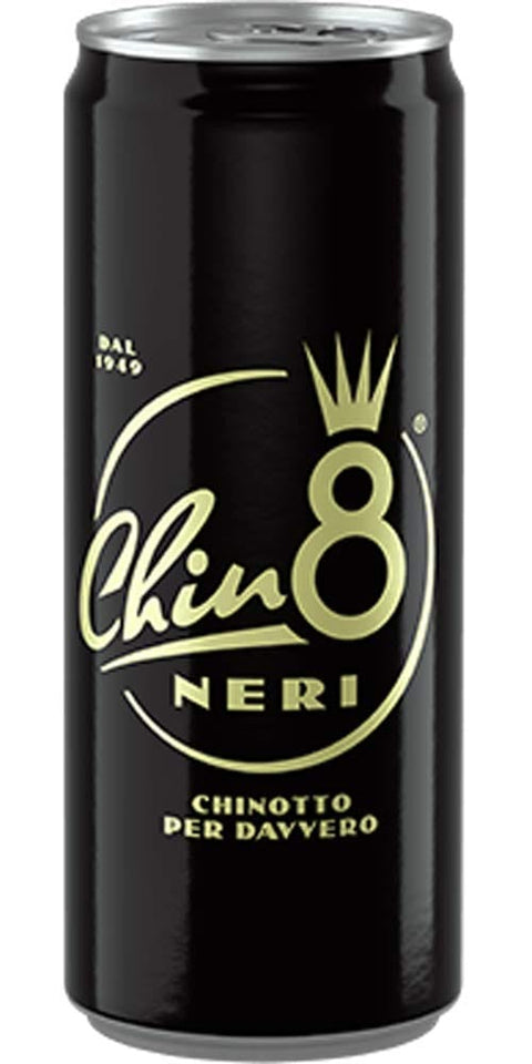 Neri 48 Stück Dose Chinotto Chin8 330 ml Neri Klassisch Italienisch Bitterorange Original italienisch