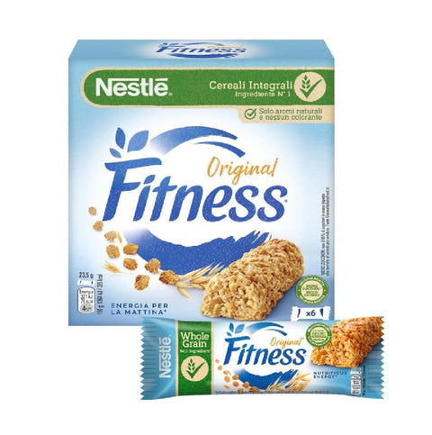 Nestlé 0 Nestlé Fitness Original Barrette 141g Vollkorn-Müsliriegel (6 x 23,5 g) 16 x 141 g 3387390326284