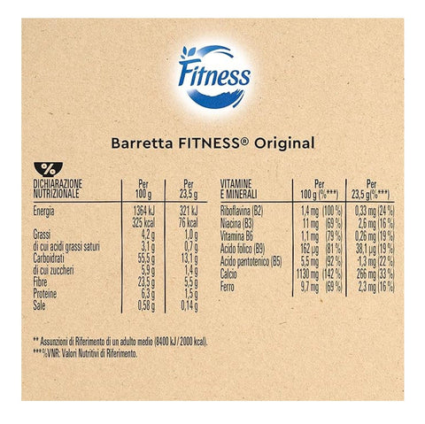 Nestlé 0 Nestlé Fitness Original Barrette 141g Vollkorn-Müsliriegel (6 x 23,5 g) 16 x 141 g 3387390326284