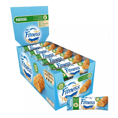 Nestlé 0 Nestlé® | Fitness Original Cerealien | Frühstücks-Müsliriegel mit Vollkorn – 24 Stück (564 g)