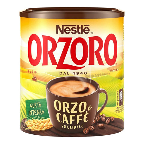 Nestlé Instantkaffee Nestlé 120 g Gerste und löslicher Kaffee Nestlè Orzoro Instant Barley Kaffee Original italienisch 8000300123296