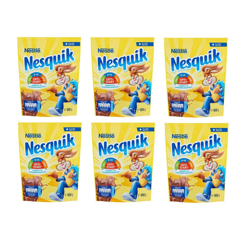Nestlé Nesquik Preparato Solubile lösliche Zubereitung für Getränke mit Zucker und fettarmem Kakao lösliche Schokolade 800 g italienisch Original