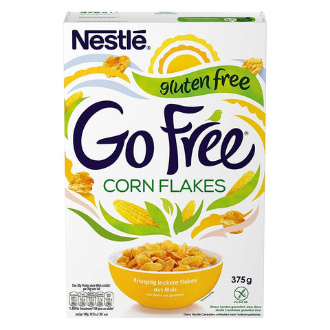 Nestlé Kaltes Müsli Go Free Cornflakes - geschmackvoll glutenfrei! 10x375g 5900020023780