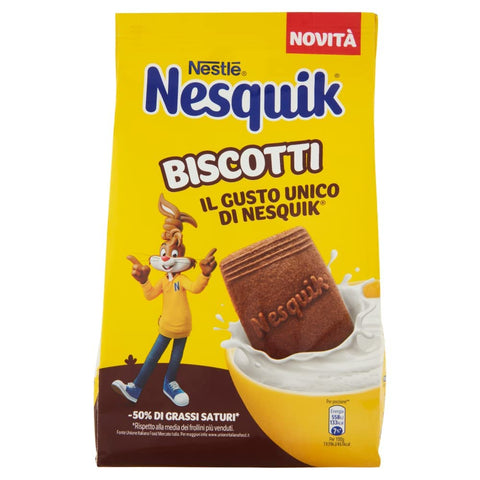 Nestle NESQUIK Biscotti Italien biscuits cookies kuchen Schokoladenkekse 300 g italienisch Original