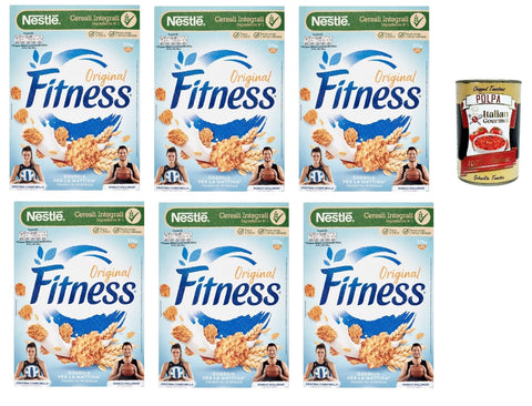 Nestle Müsli Nestlé Fitness Original Cerealien Vollkorn Weizen und Haferflocken 6x 375g + Italian Gourmet polpa 400g 3387390331974