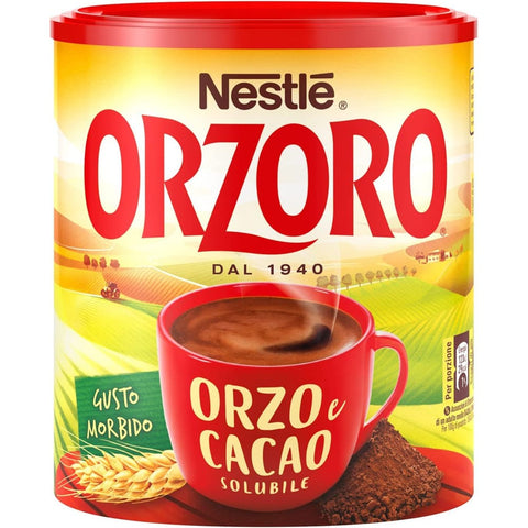 Nestle Orzoro Instantkaffee Nestle Orzoro Orzo e Cacao Instant lösliche Gerste und Kakao Getreidekaffee kaffee 180 g 6x italienisch Original 8000300123296