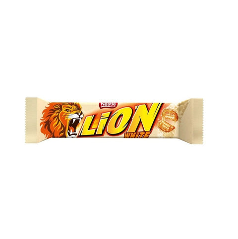 Nestle Pralinen Lion WHITE snack size  5x30g (150g) 7613287109552