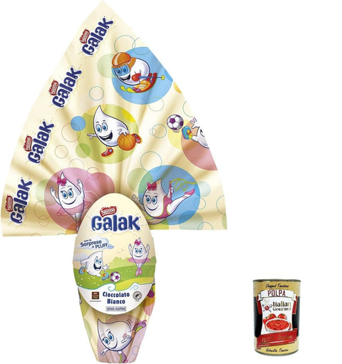Nestle GALAK Uovo Weißes Schokoladen Osterei mit Überraschung 230g italienisch Original