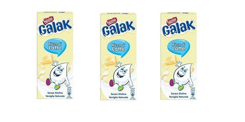 Nestlé Nestle Galak milky bar schoko riegel italienishe weiß Schokolade 100 g 3x italienisch Original