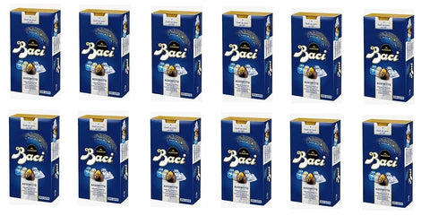 Nestlé Perugina Baci Bijou Assortito Pralinen Schokolade Extra gefüllte dunkle mit Haselnüssen 12x 200g italienisch Original