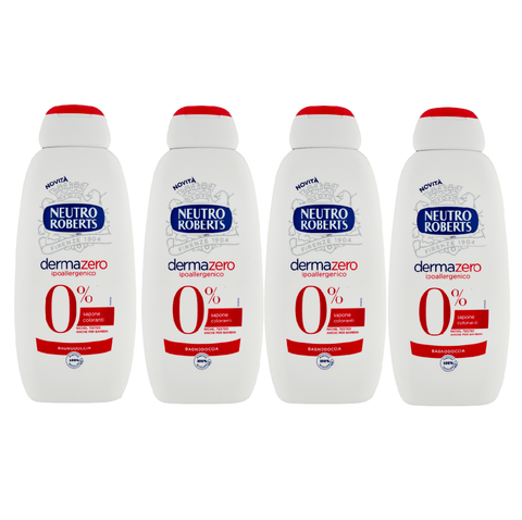 Neutro Roberts Duschgel 4x Neutro Roberts Dermazero Hypoallergenes Duschgel 450 ml 8002410011449