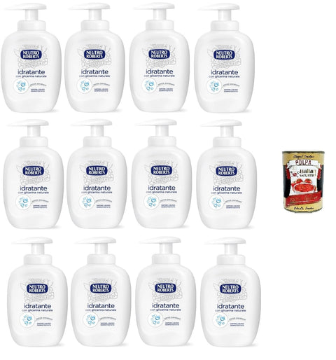 Neutro Roberts sapone liquido Idratante, feuchtigkeitsspendend Seife 12x 200 ml Seifen italienisch Original