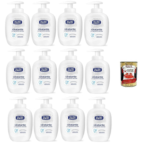 Neutro Roberts sapone liquido Idratante, feuchtigkeitsspendend Seife 12x 200 ml Seifen italienisch Original
