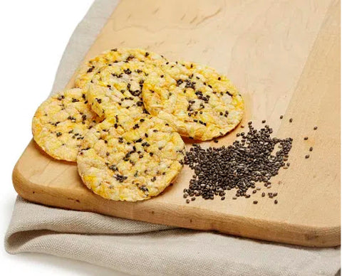 16x Fiorentini gli Originali Mais Snack Semi di Chia 50g Mais-Snack Chiasamen 50g + Italian Gourmet polpa 400g