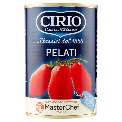 NIPPN Gemüse Cirio Geschälte Tomaten Glutenfrei (3x 400g) 8000320010026