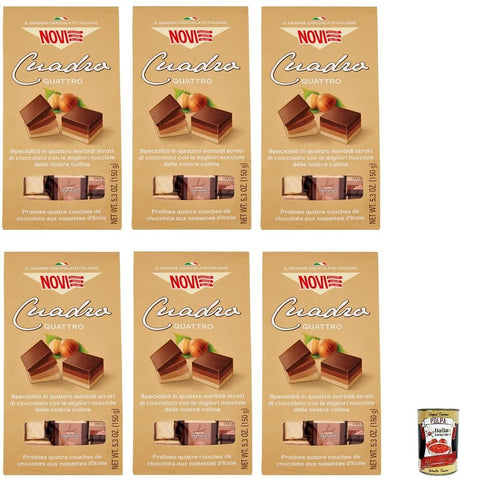 Novi Cuadro Quattro Cremino Pralinen 6x 150gr italienisch Original