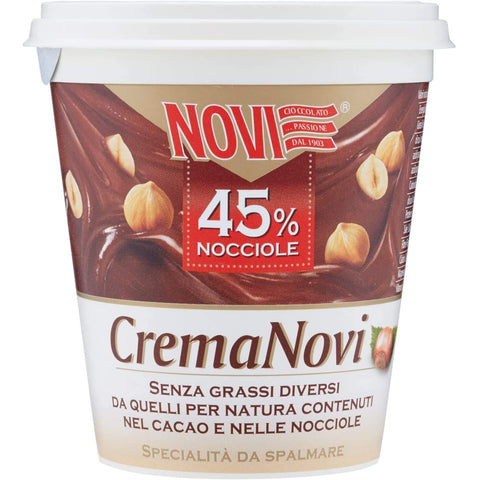 Novi Haselnusscreme 45% Haselnüsse schokolade Brotaufstrich Aufstrich Schreiben Sie die erste Rezension 3x200g Original italienisch Gebäck