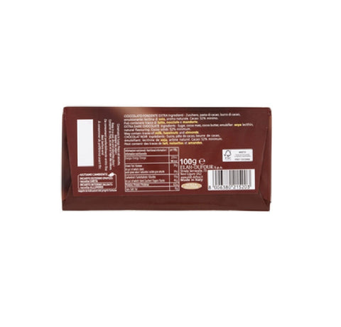 Novi Schokoladenriegel 4x Novi Fondente 52% Cacao Cioccolato Fondente Extra 100 g SONDERANGEBOT 8006380215203