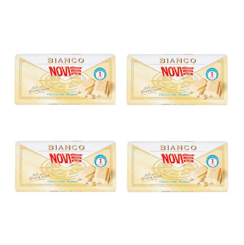 Novi Weihnachtssüßigkeiten Novi Bianco Cioccolato Bianco Weiße Schokolade 100g SONDERANGEBOT 8006380212301