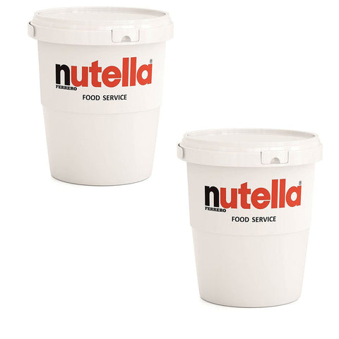 Nutella 3 kg Jumbo Becher Nutella Ferrerro Brotaufstrich XXL Nougatcreme Ferrero 2x3 kg italienisch Original Schokoladenaufstrich