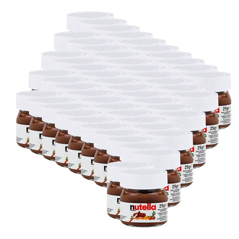 Nutella Schokoladenaufstrich Nutella - Mini Großes Vorrats-Set - 52x25g 4055902112586