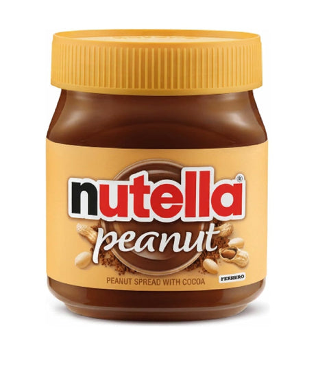 Nutella Schokoladenaufstrich Nutella Peanut Aufstrich mit Kakao, Haselnüssen und Erdnüssen, 371 g