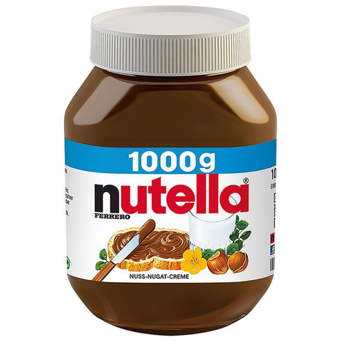 NUTELLA Vorratsglas, 1er Pack 1x1kg Original italienisch Aufstrich