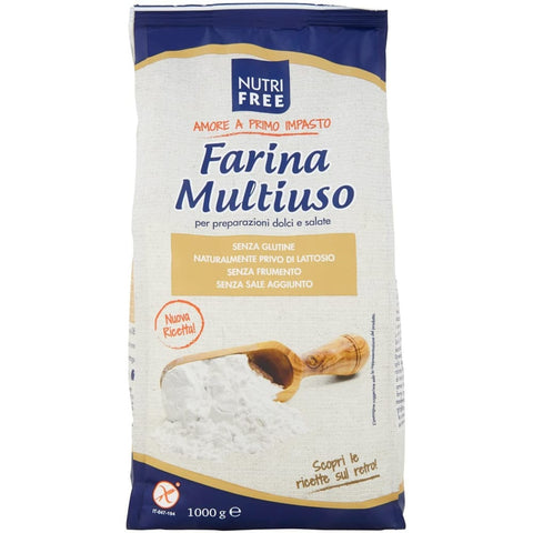 NUTRIFREE 0 NUTRIFREE Mehrzweckmehl gluten 1 kg italienisch Original 8008696026061