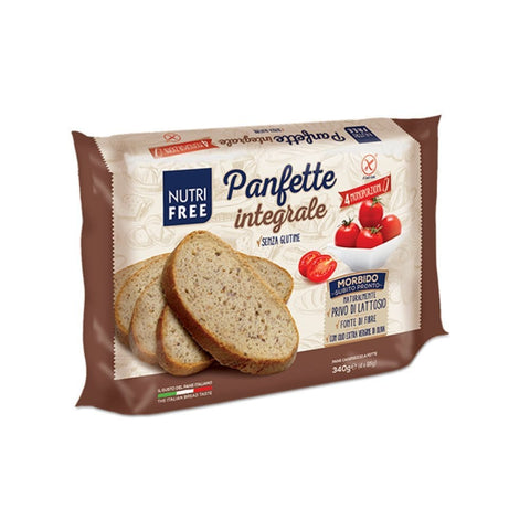 NUTRIFREE 0 Nutrifree Panfette Integrale glutenfreies Vollkornbrot 340g 8008696026108