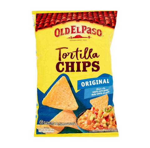 Old El Paso Chips MHD 28/02/2025 Old El Paso Tortilla Chips di mais original 185 g 8410076481740