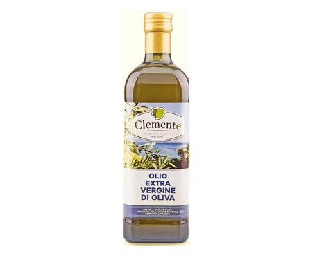 Olearia Clemente Oliven Clemente Olio Extra Vergine di Oliva Natives Olivenöl extra Mischung aus Olivenölen kalte Extraktion 1Lt 8010445004596
