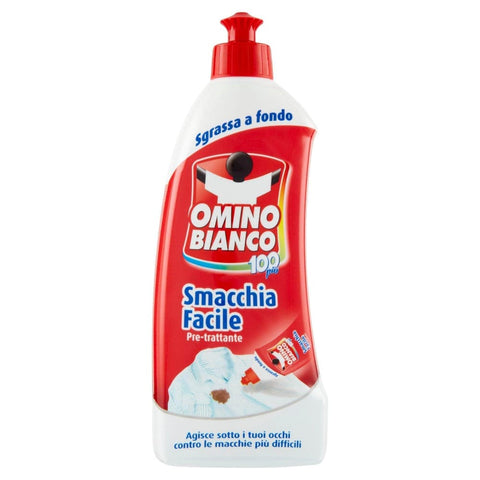 Omino Bianco Fleckenbehandlung Omino Bianco Einfache Vorbehandlung, Fleckenentferner, schonend zu Textilien, für dunkle und farbige Kleidungsstücke, 500 ml Original italienisch