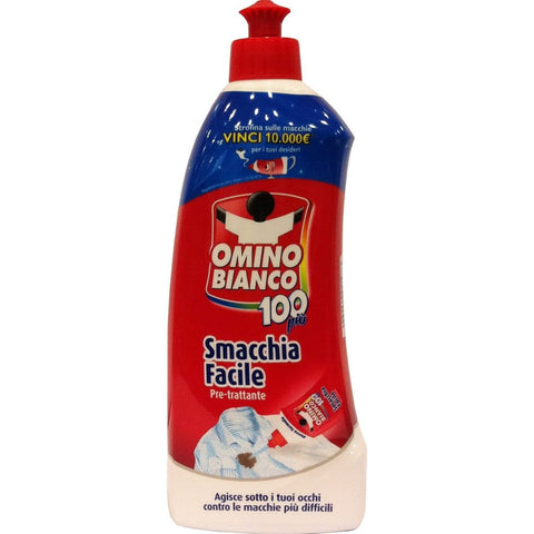 Omino Bianco Fleckenbehandlung Omino Bianco OMINO WEISS Fleckenentferner Flüssigkeit 500 ml 12 x Original italienisch