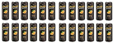 Oransoda Limonade Oransoda Dose 24 x 330 ml. - Campari Group Orange Soda 8000040181341