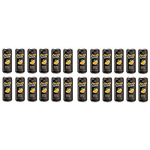 Oransoda Dose . - Campari Group Orange Soda 24 x 330 ml Original italienisch