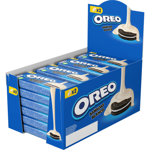 Oreo Bañadas Kekse mit weißer Schokoladenbeschichtung - 24x41 g italienisch Original