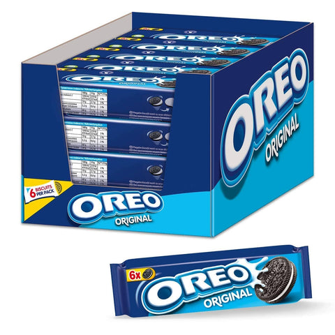 Oreo Kekse OREO Original BOX  – 20 x 66 g Knuspriger Kakaokeks mit einer köstlichen Vanillecreme. 07622300160678