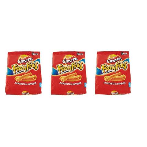 ORO Saiwa Chips ORO Saiwa Saiwa Chips Cipster freeky fries 3x 5 Portionstüten á 25 g kartoffel gesalzen italienisch Original